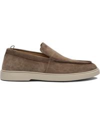 Officine Creative - Suede Rubber Loafers Slippers - Lyst