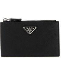Prada - Zipped Card Case - Lyst