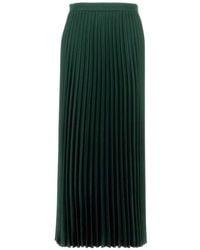 Weekend by Maxmara - Max Mara Weekend Dark Wool Skirt - Lyst