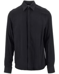 MARSĒM - Viscose Twill Shirt - Lyst