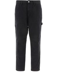 Stussy - Stussy Cotton Trousers - Lyst