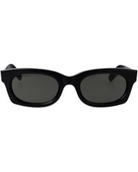 Retrosuperfuture - Rectangular Sunglasses B5 B Blk - Lyst