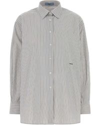 Prada - Regular Stripes Shirt - Lyst