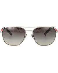 Prada Linea Rossa - Steel Sunglasses - Lyst