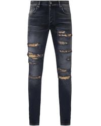 Amiri - 'Snake Thrasher' Skinny Jeans - Lyst