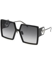 Philipp Plein - Titanium Sunglasses - Lyst