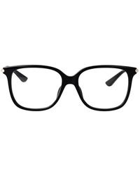 McQueen - Transparent Acetate Glasses - Lyst