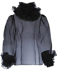 Bode - Ruffled Blouse - Lyst