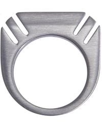 Rick Owens - Cut Beveled Ring - Lyst