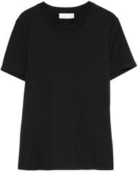 Roberto Collina - Crewneck Cotton T-Shirt - Lyst