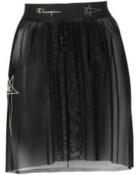 Champion x Rick Owens - Rick Owens X Champion Logo Skirt - Lyst