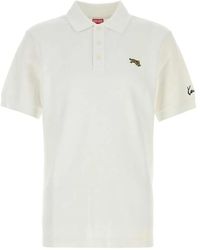 KENZO - Gots Jumping Tiger Slim Polo - Lyst