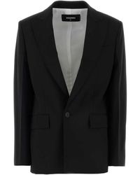 DSquared² - Wool Over Jacket - Lyst