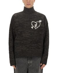 Etudes Studio - Jersey With Logo - Lyst