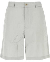 GIMAGUAS - Embroidered Modal Blend Nicolas Bermuda Shorts - Lyst