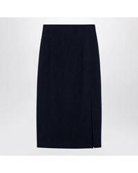 Margaux Lonnberg - Margaux Lonnberg Wool-Blend Marlo Skirt - Lyst