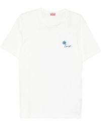 KENZO - Gots Tulip Slim T-Shirt For - Lyst
