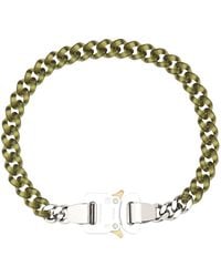 1017 ALYX 9SM - Alyx Two-Tone Nylon And Metal Necklace - Lyst
