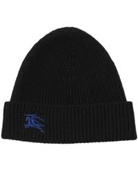 Burberry - Ribbed Cashmere Beanie - Lyst