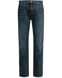 7 For All Mankind - Cotton Elastane Jeans - Lyst