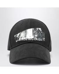 Balenciaga - Baseball Cap With Graphic Logo Patch - Lyst
