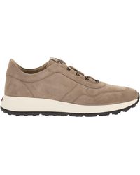 Tod's - Goatskin Suede Sneakers - Lyst