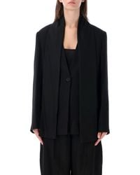 TOTEME - Oversized Shawl Collar Jacket - Lyst