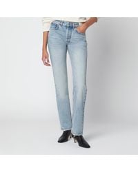 Isabel Marant - Light Daya Vintageeffect Cotton Jeans - Lyst