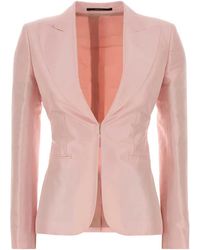 Gucci - Silk Faille Blazer - Lyst