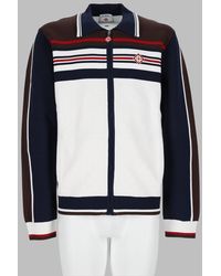 CASABLANCA - Zip-Up Viscose Sweatshirt - Lyst
