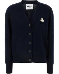 Isabel Marant - Isabel Marant Etoile Midnight Cotton Blend Karina Cardigan - Lyst
