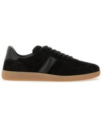 Tom Ford - Leather Sneaker With Logo - Lyst