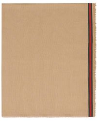 Gucci - Cotton-Silk Blend Scarf - Lyst