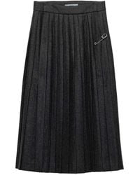 Prada - Midi Skirt - Lyst