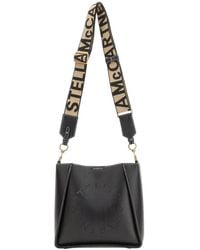 Stella McCartney - Shoulder Bag With Logo - Lyst