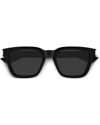 Saint Laurent - Sl 790 001 Sunglasses Acetate Squared - Lyst