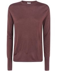 Aspesi - Round Neck Sweater - Lyst