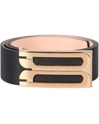 Victoria Beckham - Jumbo Frame Leather Belt - Lyst