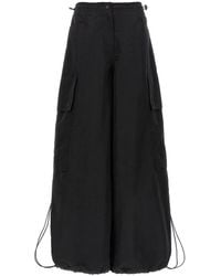 Palm Angels - Wide-Leg Nylon Parachute Pants With Adjustable Cuffs - Lyst