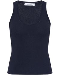 Max Mara - Editta Ribbed-Knit Tank Top - Lyst