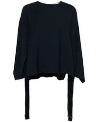Erika Cavallini Semi Couture - Cady Texture Blouse - Lyst