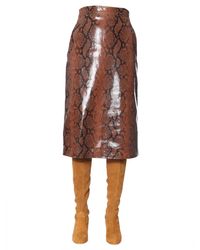DSquared² - Python Print Skirt - Lyst
