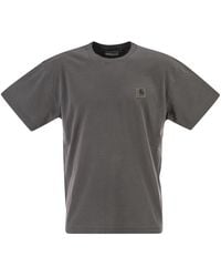Carhartt - T-Shirt With Square Label - Lyst