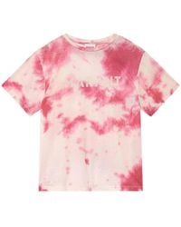 Isabel Marant - Isabel Marant Etoile Zewel Ss T-Shirt Logo - Lyst