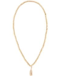 Alanui - Embellished Crochet Necklace - Lyst
