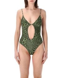 MATINEÉ - Lilly Zebra Lurex Swimsuit - Lyst