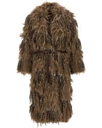 Brunello Cucinelli - 'Dazzling Moss Embroidery' Cardigan - Lyst