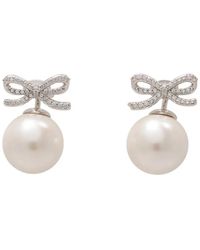 Self-Portrait - Small Knot Earrings - Lyst