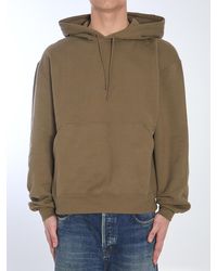 Saint Laurent - Hoodie With Logo - Lyst