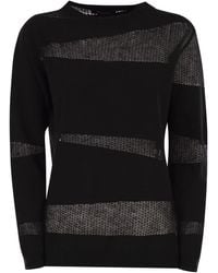 Fabiana Filippi - Platinum Boat Neck Sweater - Lyst